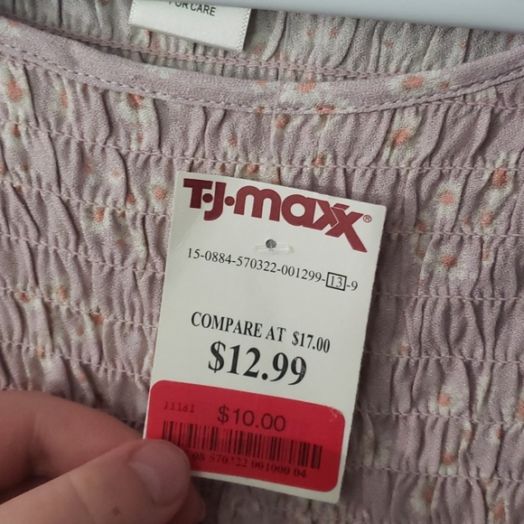 Purple Floral Shirt - Picture 4 of 5